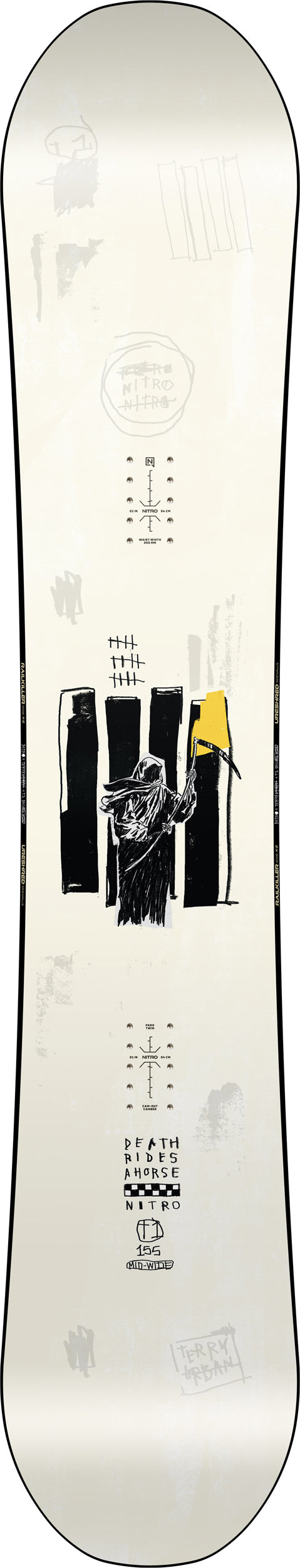 Nitro T1 Mid-Wide Snowboard Herren Winter 2026 All Mountain