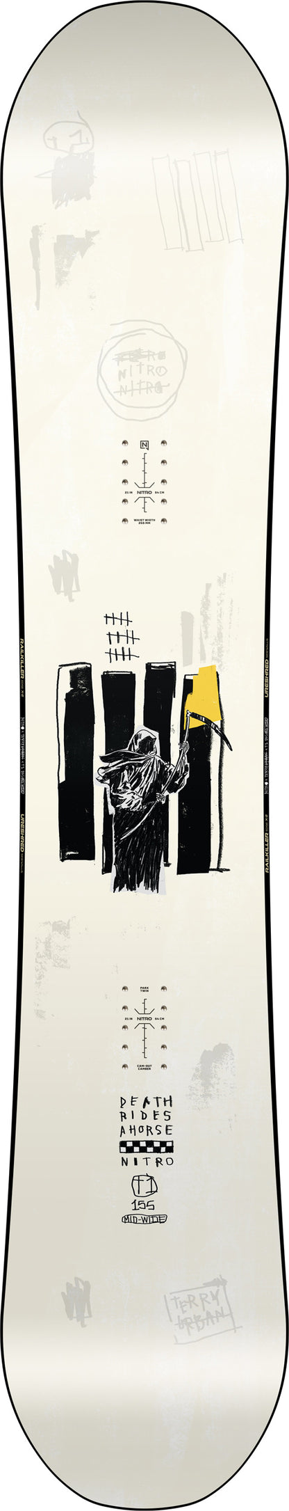 Nitro T1 Mid-Wide Snowboard Herren Winter 2026 All Mountain