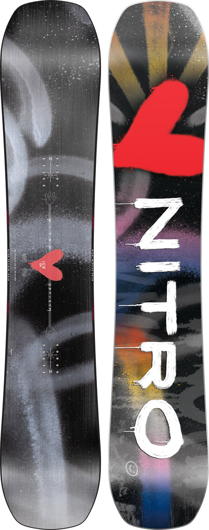 Nitro OPTISYM Snowboard Winter 2026 Mens Freestyle All-Mountain Board