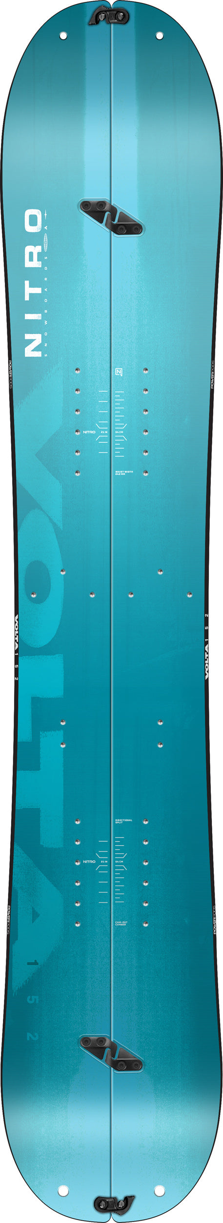 Nitro VOLTA Splitboard 2026 Snowboard Directional Freeride Womens