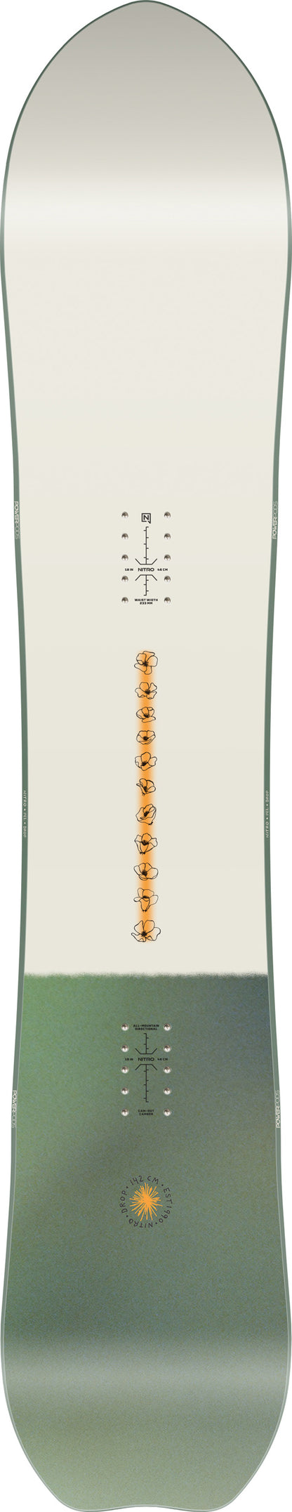 Nitro DROP Snowboard Womens 2026 All-Mountain Freeride