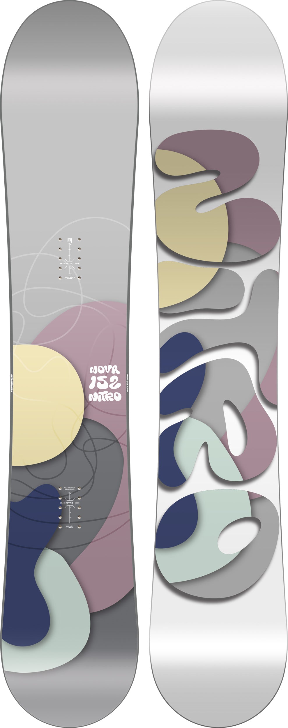 Nitro NOVA Snowboard Womens Winter 2026 Freestyle All-Mountain Performance Board