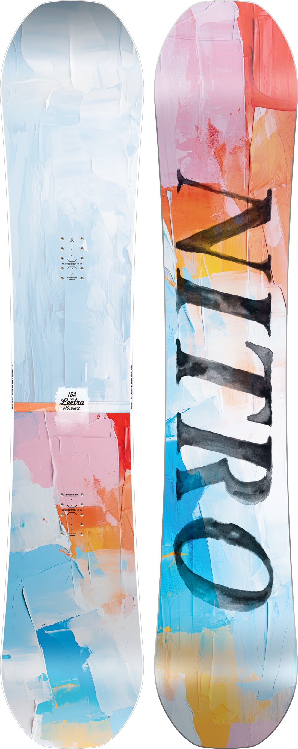 Nitro LECTRA ABSTRACT Snowboard Womens Winter 2026