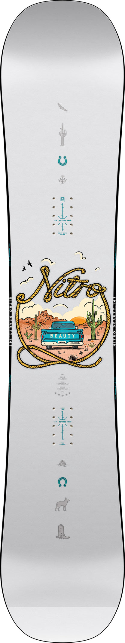 Nitro BEAUTY Snowboard Womens Winter 2026
