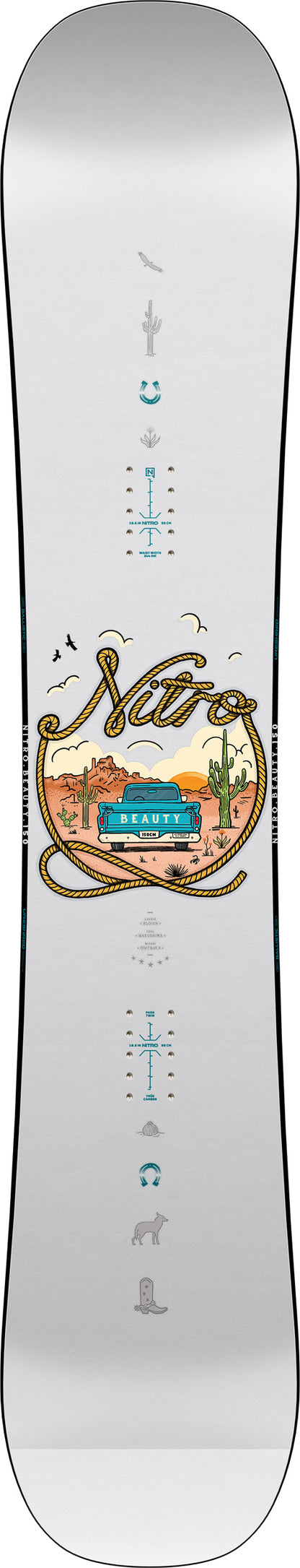 Nitro BEAUTY Snowboard Womens Winter 2026