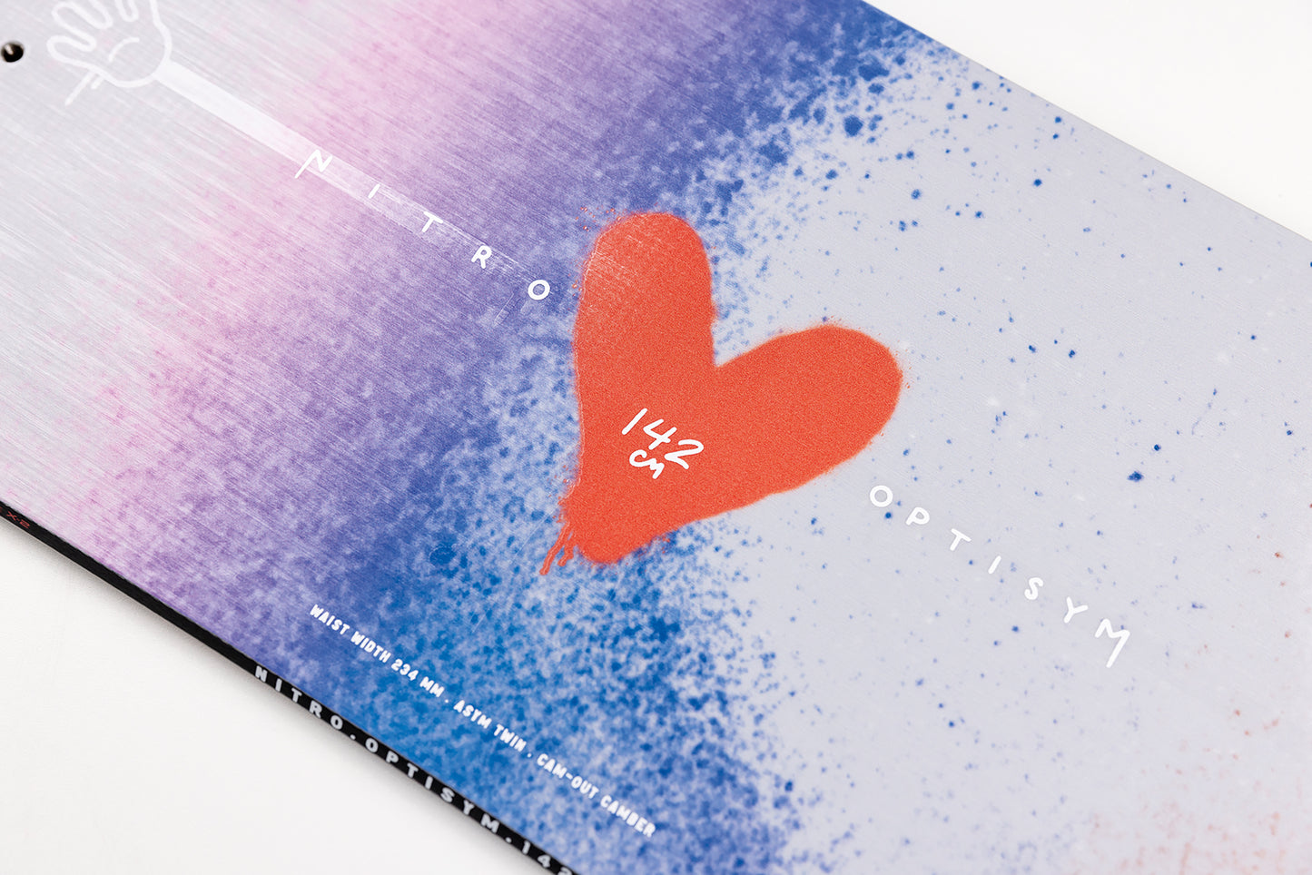 Nitro OPTISYM 2026 Snowboard Damen Freestyle All-Mountain Board