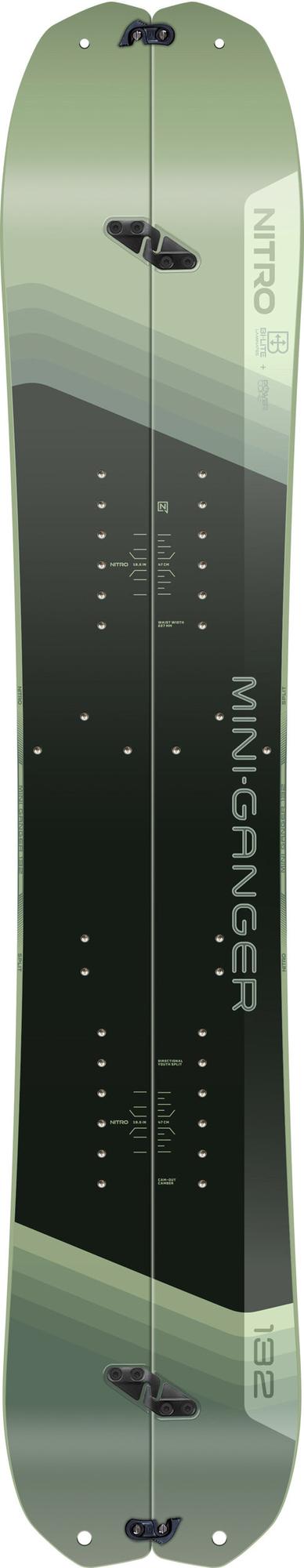 Nitro Miniganger Splitboard 2026 – 132 cm – Topsheet