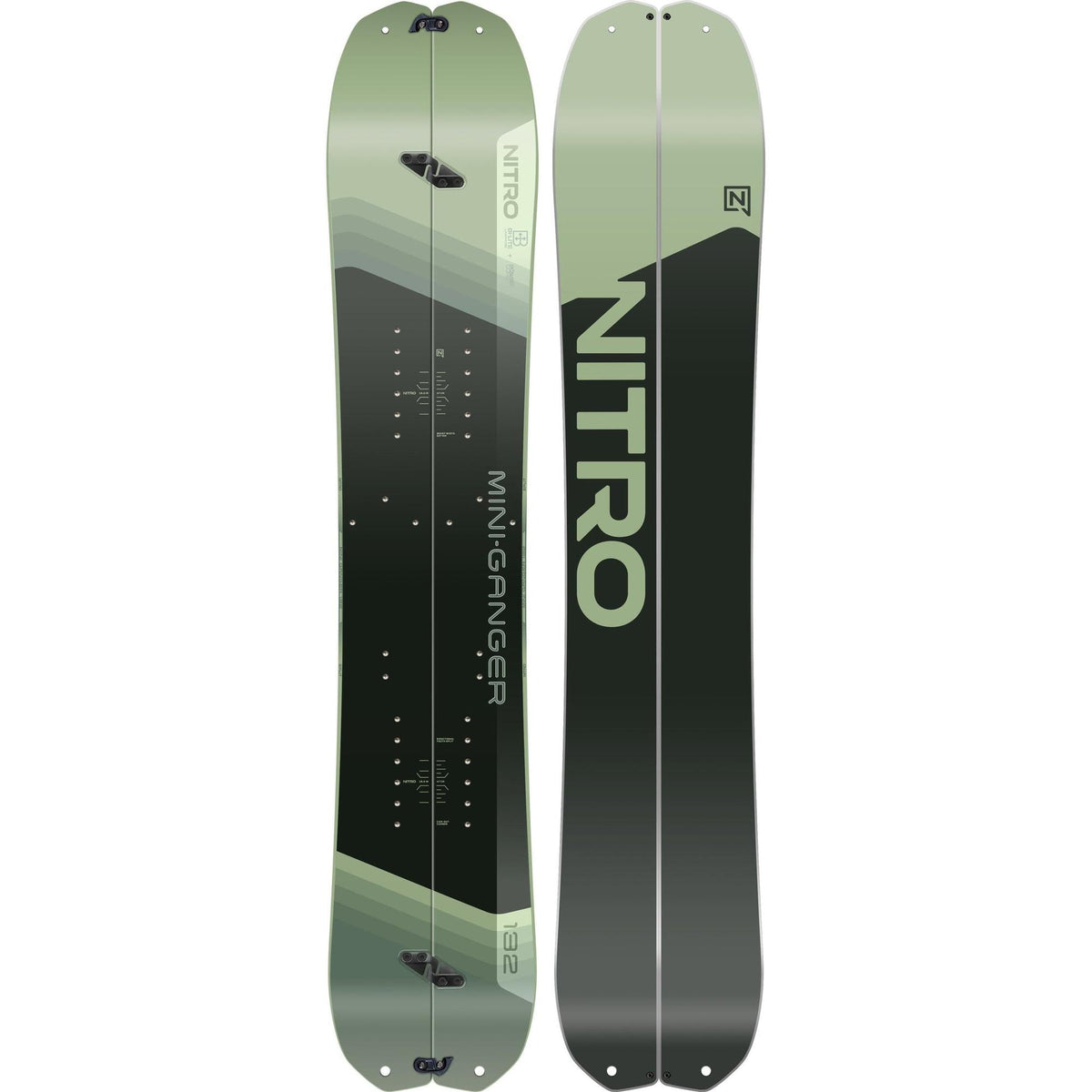 Nitro Miniganger Splitboard 2026 – 132 cm – Produktansicht