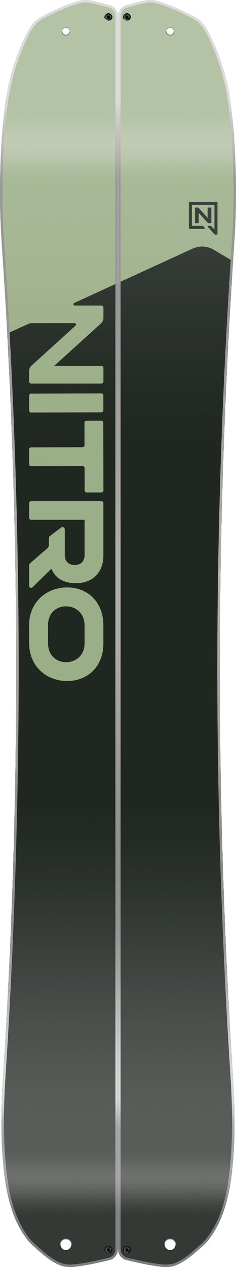 Nitro MINIGANGER SPLITBOARD 2026 Snowboard Kids Touren- Freeride Splitboard Jugendliche