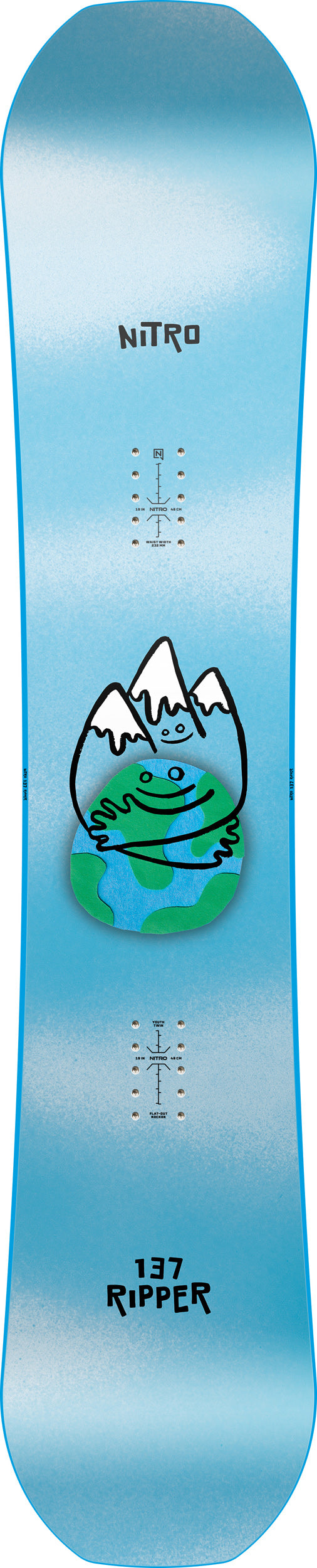 Nitro RIPPER KIDS 2026 Snowboard Kinder - Jugendliche Board