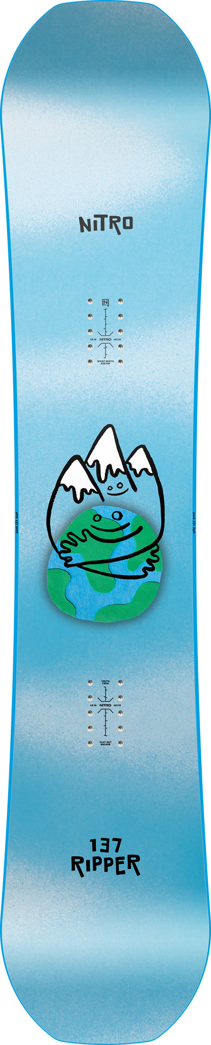 Nitro RIPPER KIDS 2026 Snowboard Kinder - Jugendliche Board