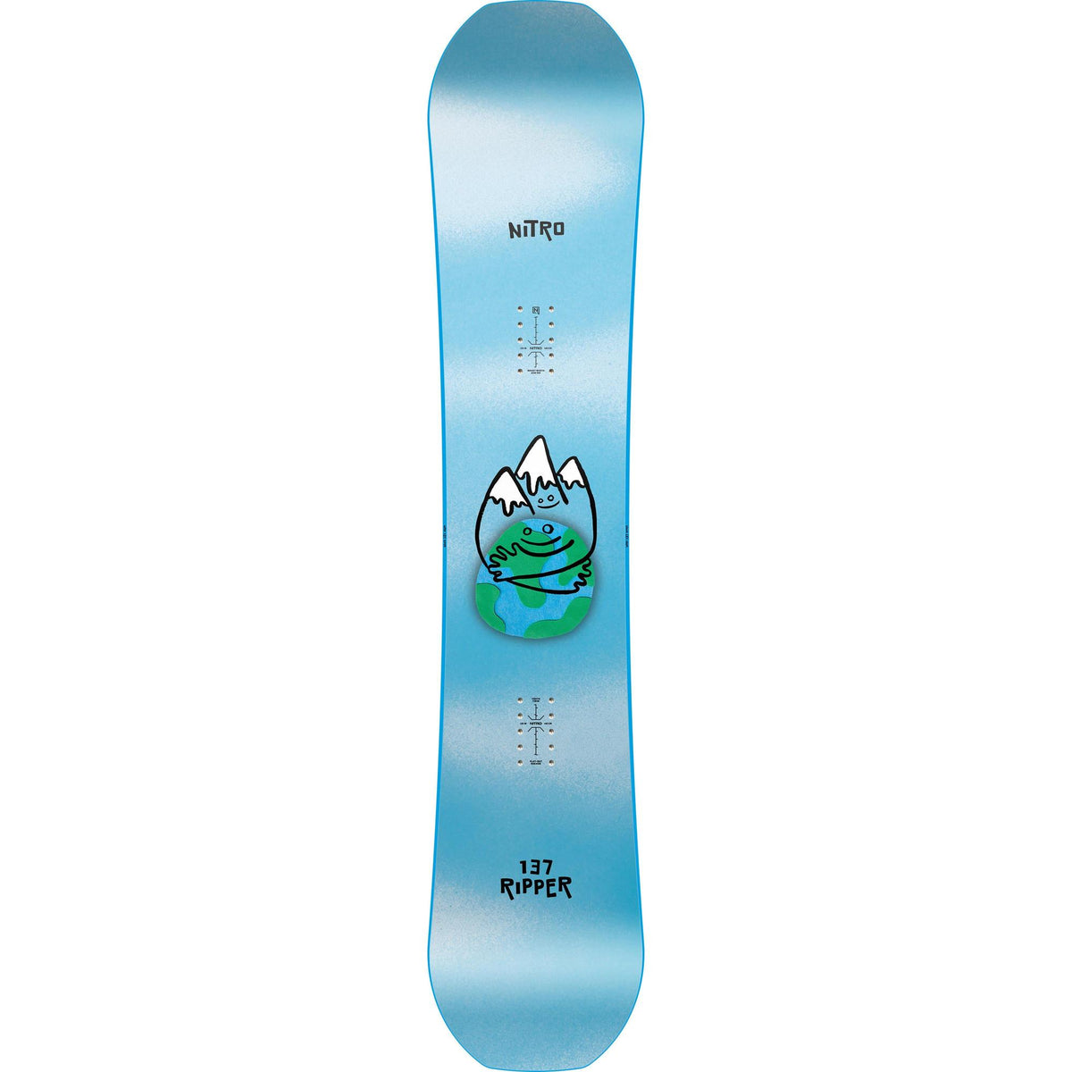 Nitro Ripper Youth Snowboard 2026 – 137 cm – Topsheet