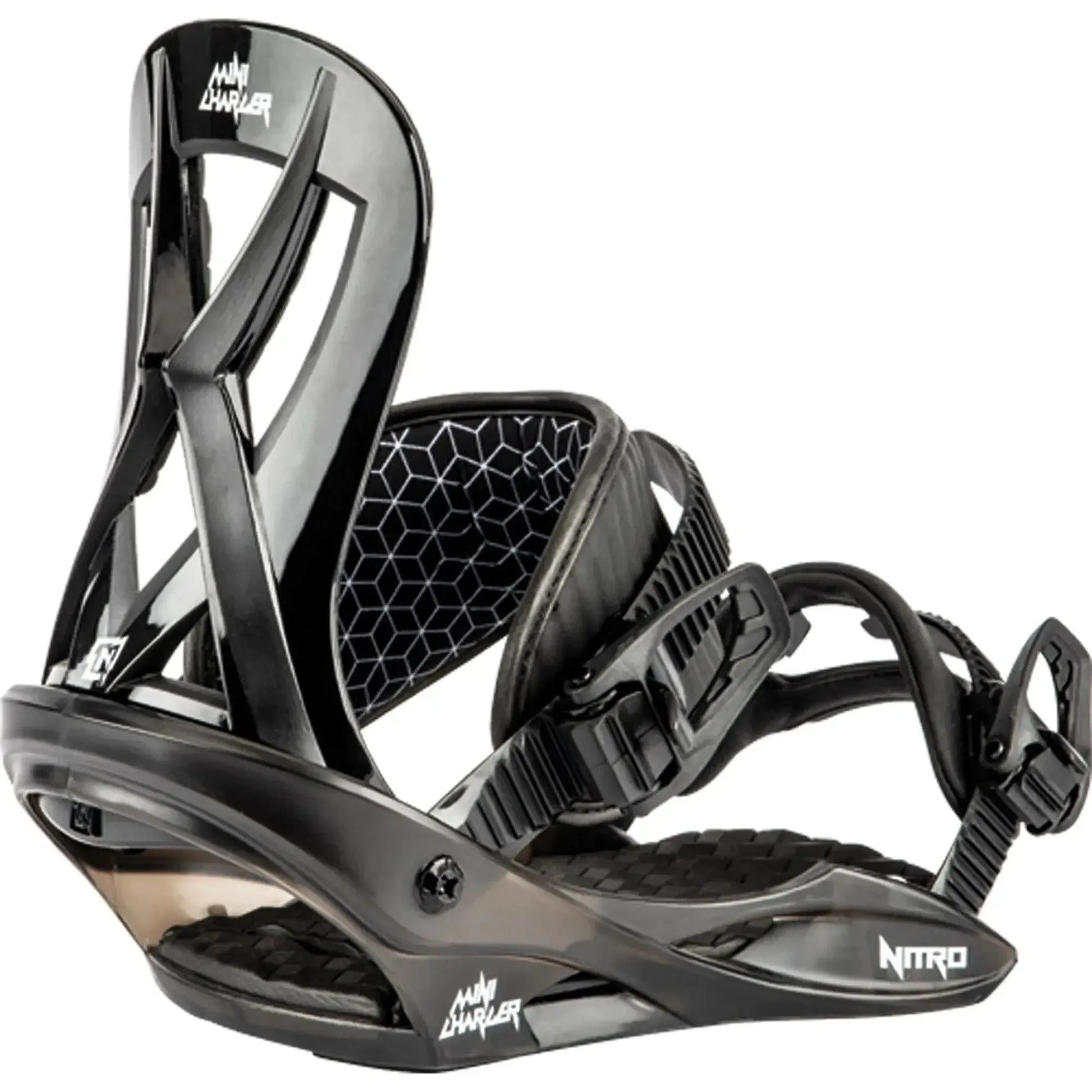 Nitro MINI CHARGER BDG (POLY Snowboard Bindung BLACK (CO)
