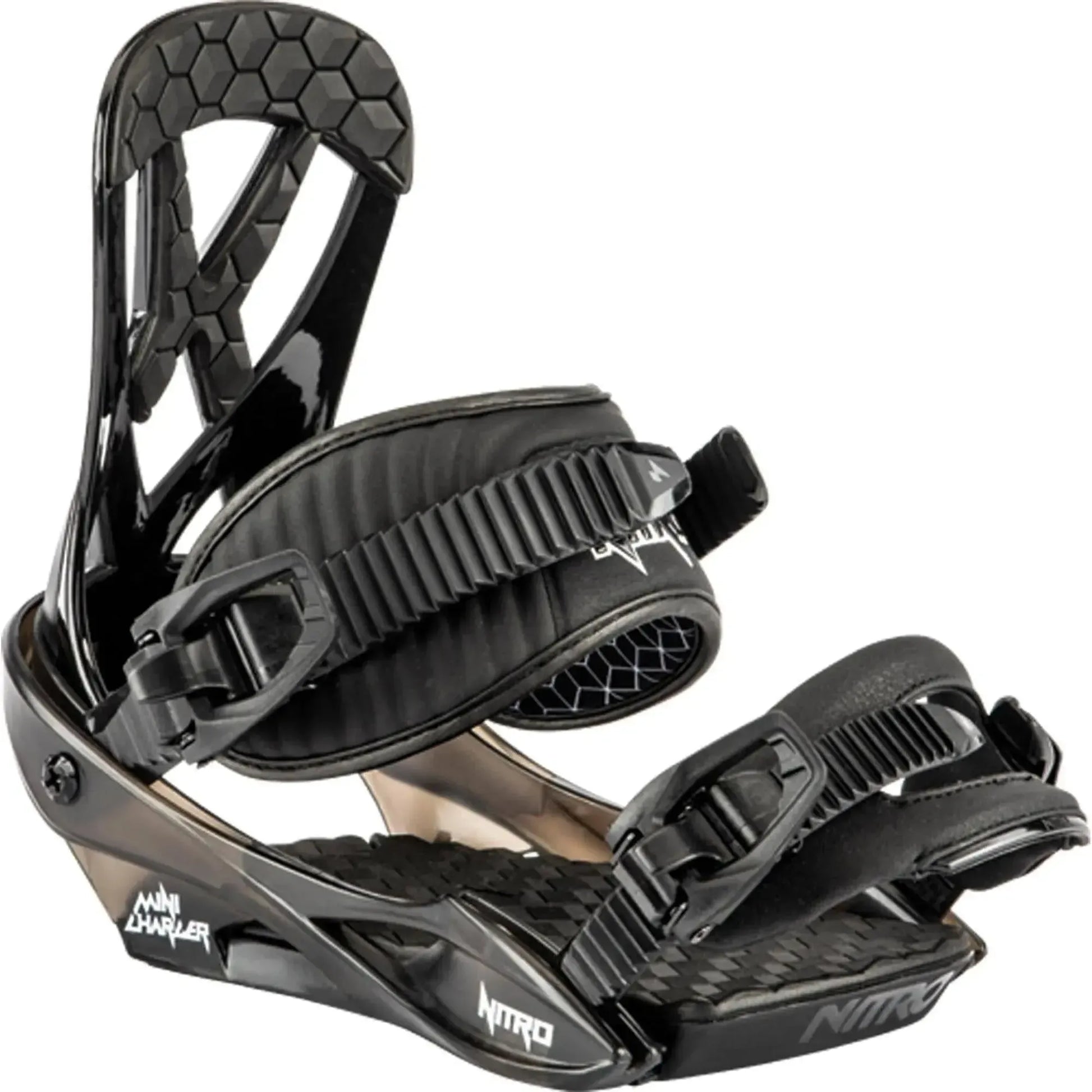 Nitro MINI CHARGER BDG (POLY Snowboard Bindung BLACK (CO)