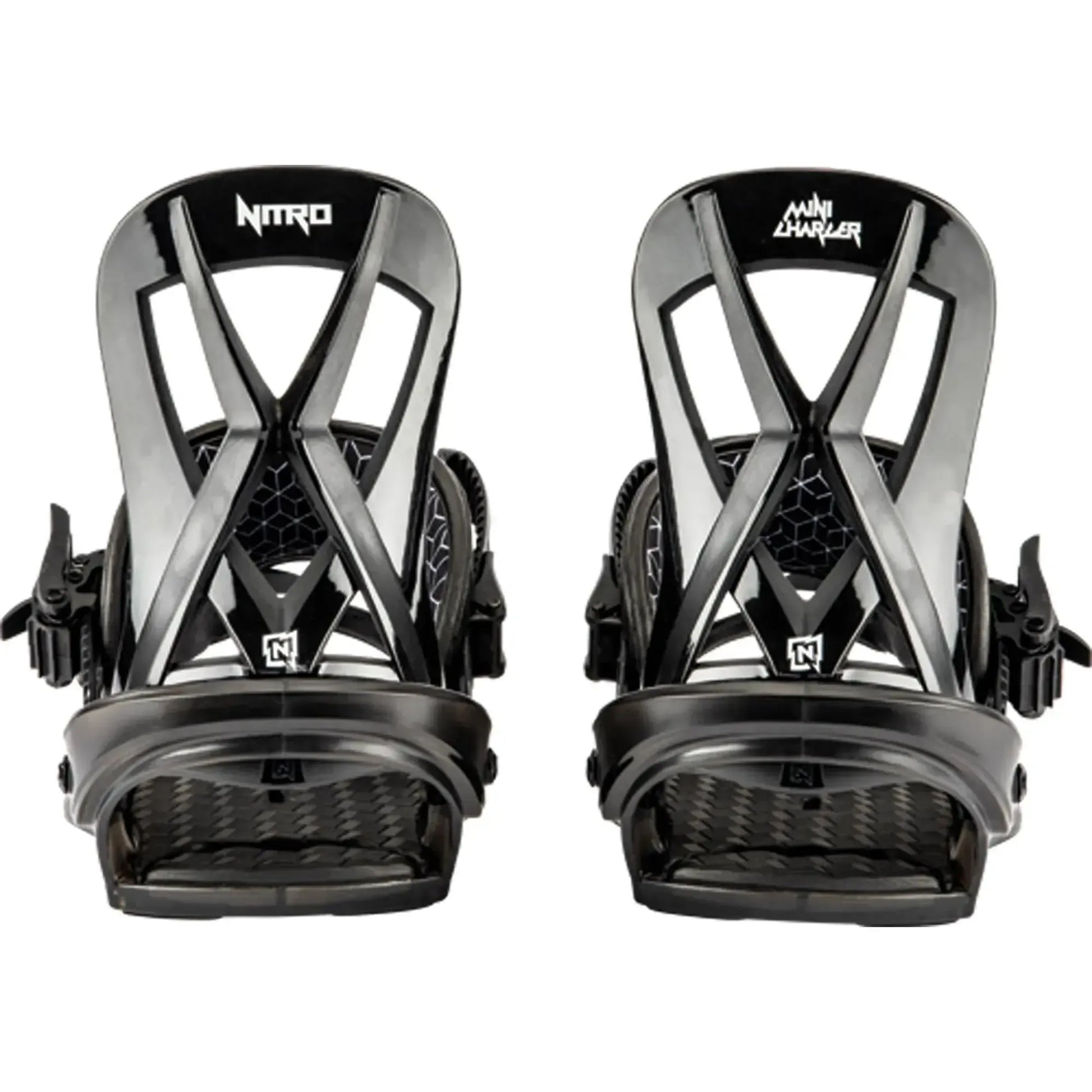 Nitro MINI CHARGER BDG (POLY Snowboard Bindung BLACK (CO)