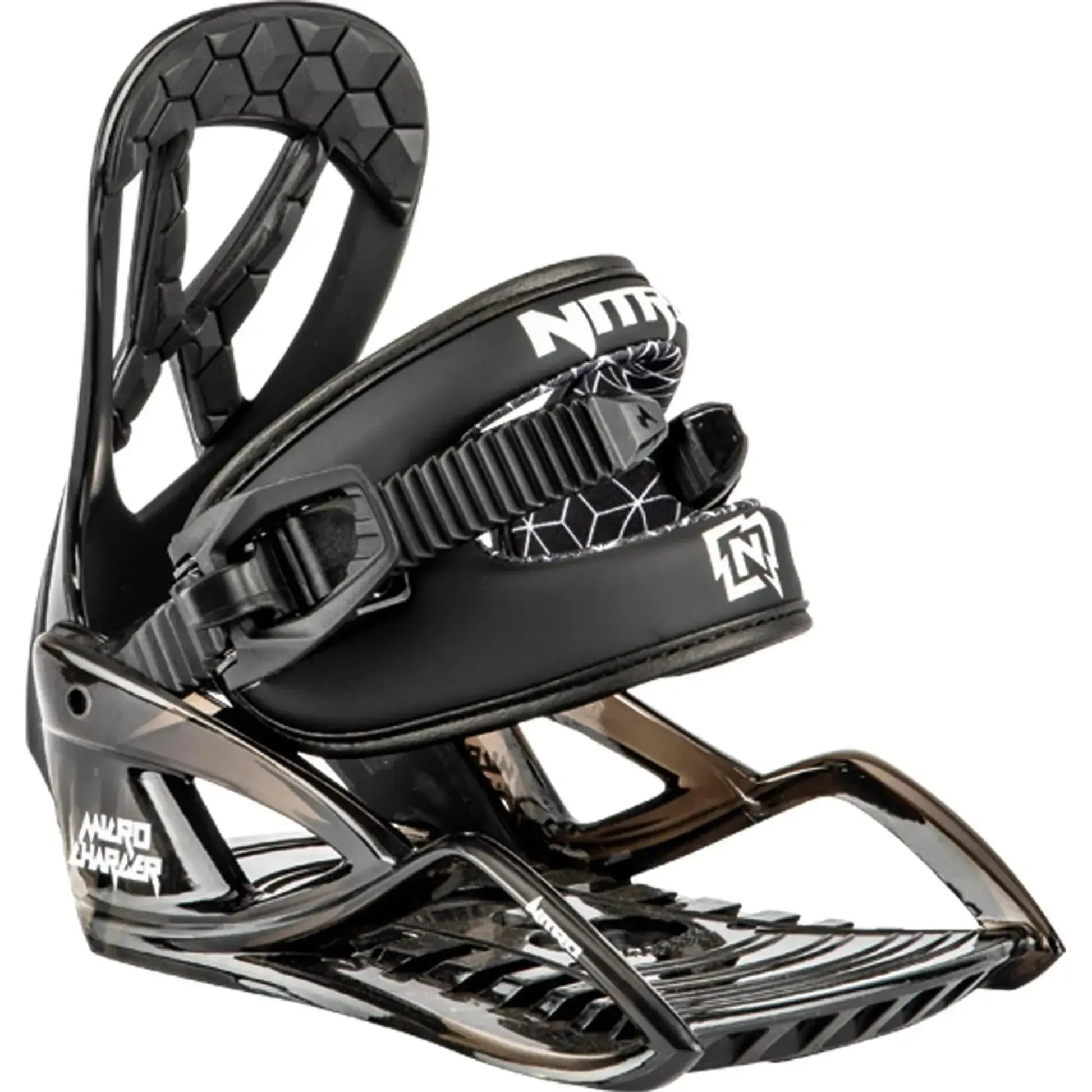 Nitro MICRO CHARGER BDG (POL Snowboard Bindung BLACK (CO)