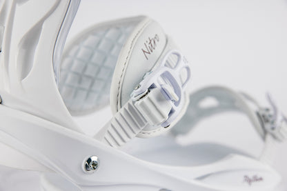 Nitro RYTHM BDG Snowboard Bindung WHITE PLUM (CO)