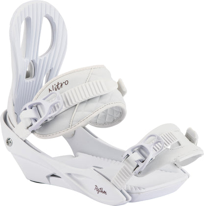 Nitro RYTHM BDG Snowboard Bindung WHITE PLUM (CO)