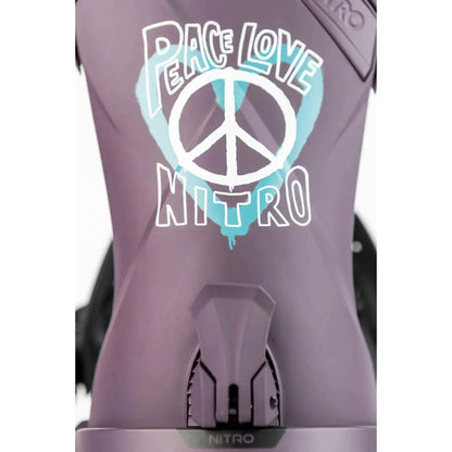 Nitro TEAM BDG Snowboard Bindung PEACE LOVE NITRO (25)