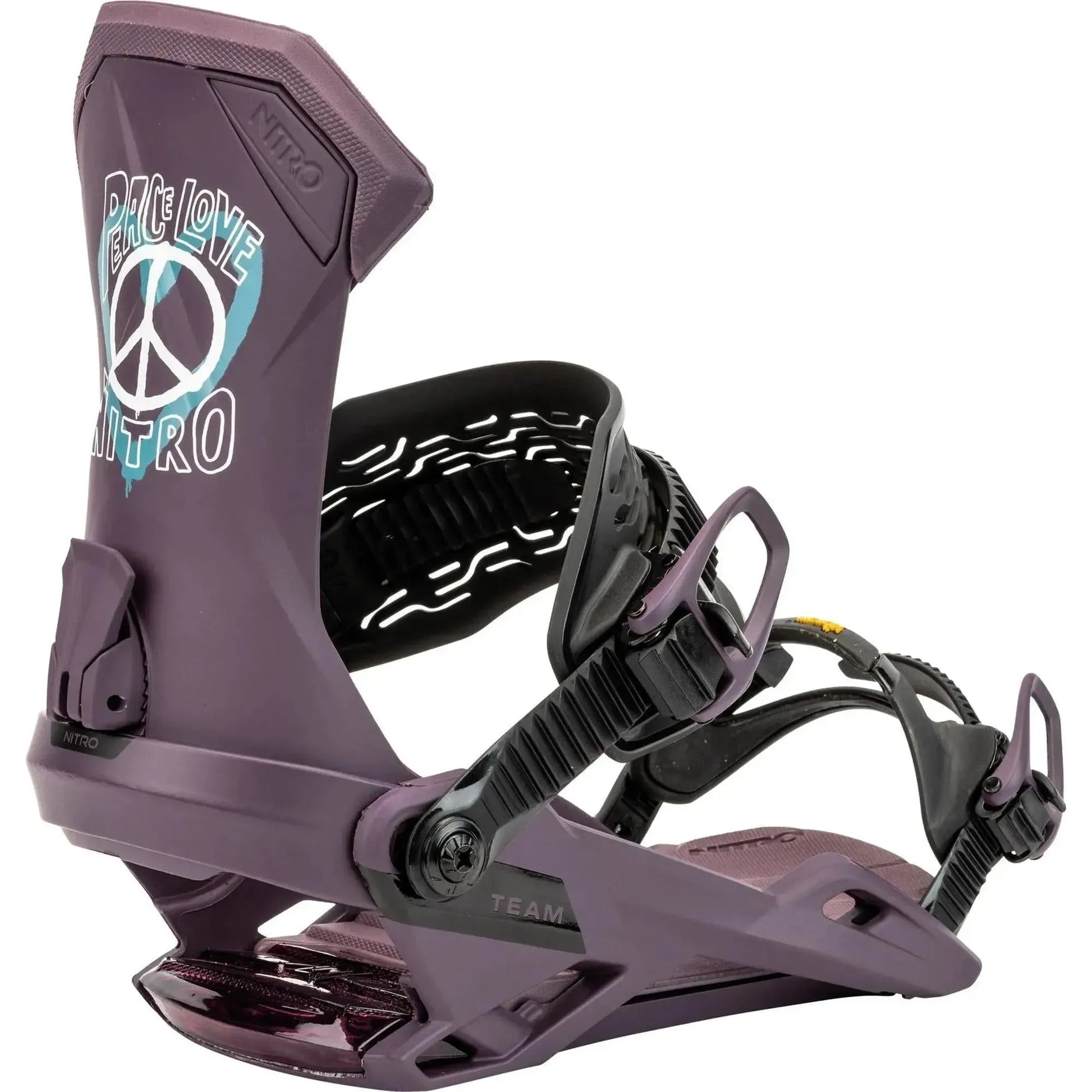 Nitro TEAM BDG Snowboard Bindung PEACE LOVE NITRO (25)