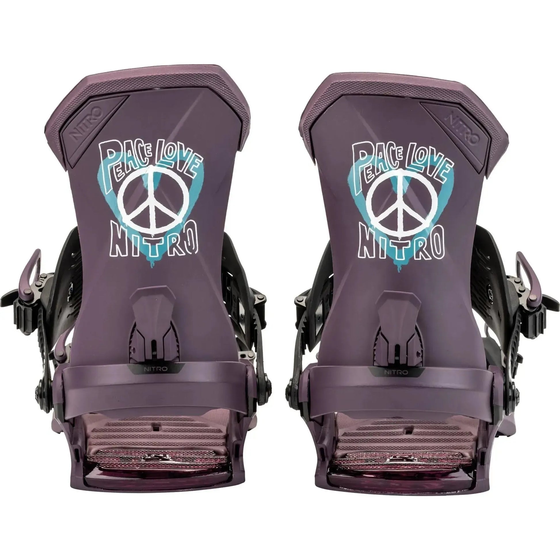 Nitro TEAM BDG Snowboard Bindung PEACE LOVE NITRO (25)