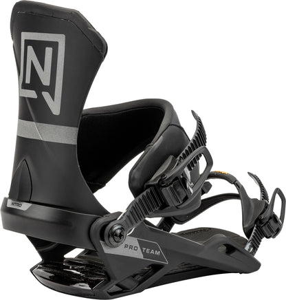 Nitro TEAM PRO BDG´25 Snowboard Bindung ULTRA BLACK