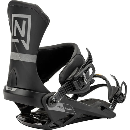 Nitro TEAM PRO BDG´25 Snowboard Bindung ULTRA BLACK