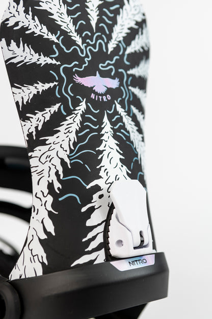 Nitro ONE BDG´25 Snowboard Bindung RAVEN