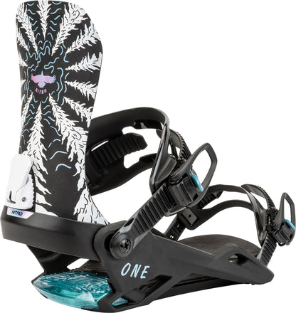 Nitro ONE BDG´25 Snowboard Bindung RAVEN