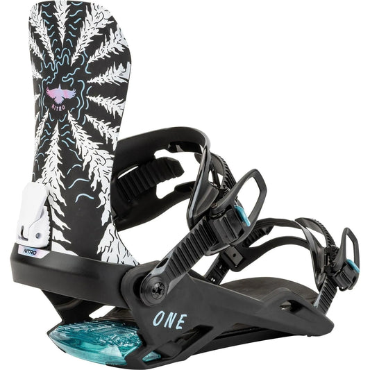 Nitro ONE BDG´25 Snowboard Bindung RAVEN