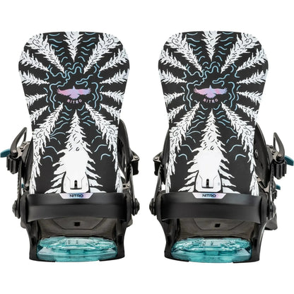 Nitro ONE BDG´25 Snowboard Bindung RAVEN
