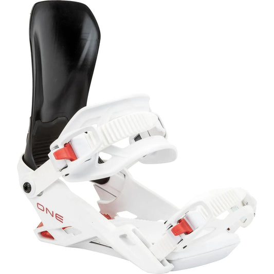 Nitro ONE BDG´25 Snowboard Bindung BLACK/WHITE/RED
