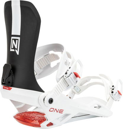 Nitro ONE BDG´25 Snowboard Bindung BLACK/WHITE/RED