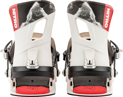 Nitro RAMBLER Snowboard Bindung RAW (Black White Red) Winter 2026