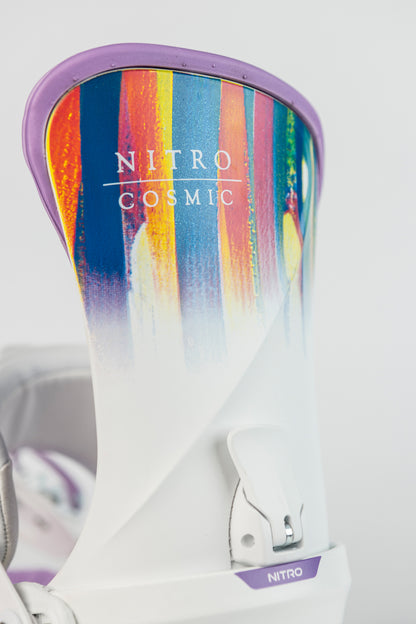 Nitro COSMIC BDG´25 Snowboard Bindung WHITE BRUSH