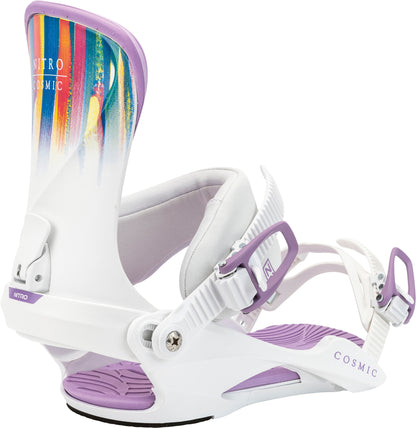 Nitro COSMIC BDG´25 Snowboard Bindung WHITE BRUSH