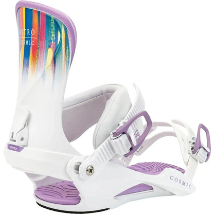 Nitro COSMIC BDG´25 Snowboard Bindung WHITE BRUSH