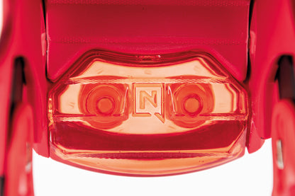 Nitro TEAM Herren Snowboard Bindung VIVID RED Winter 2026