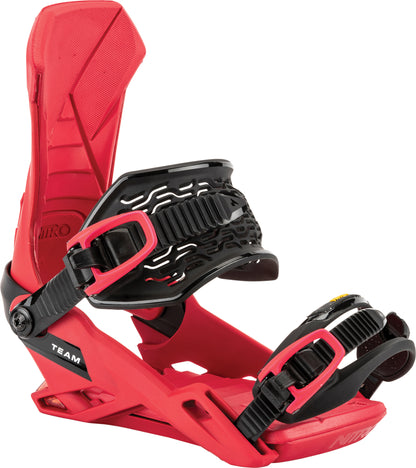 Nitro TEAM Herren Snowboard Bindung VIVID RED Winter 2026