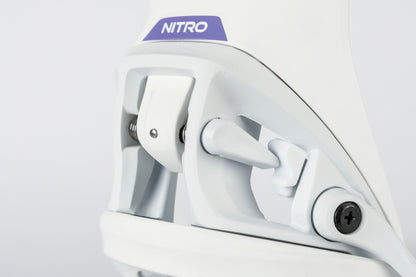 Nitro STEP ON Snowboard Bindung Frauen / Damen WHITE 2026