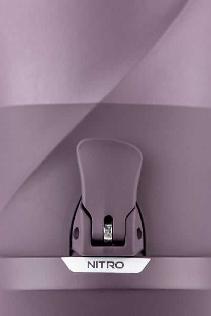 Nitro FATE Damen Snowboard Bindung PLUM 2026 All-Mountain-Snowboardbindung