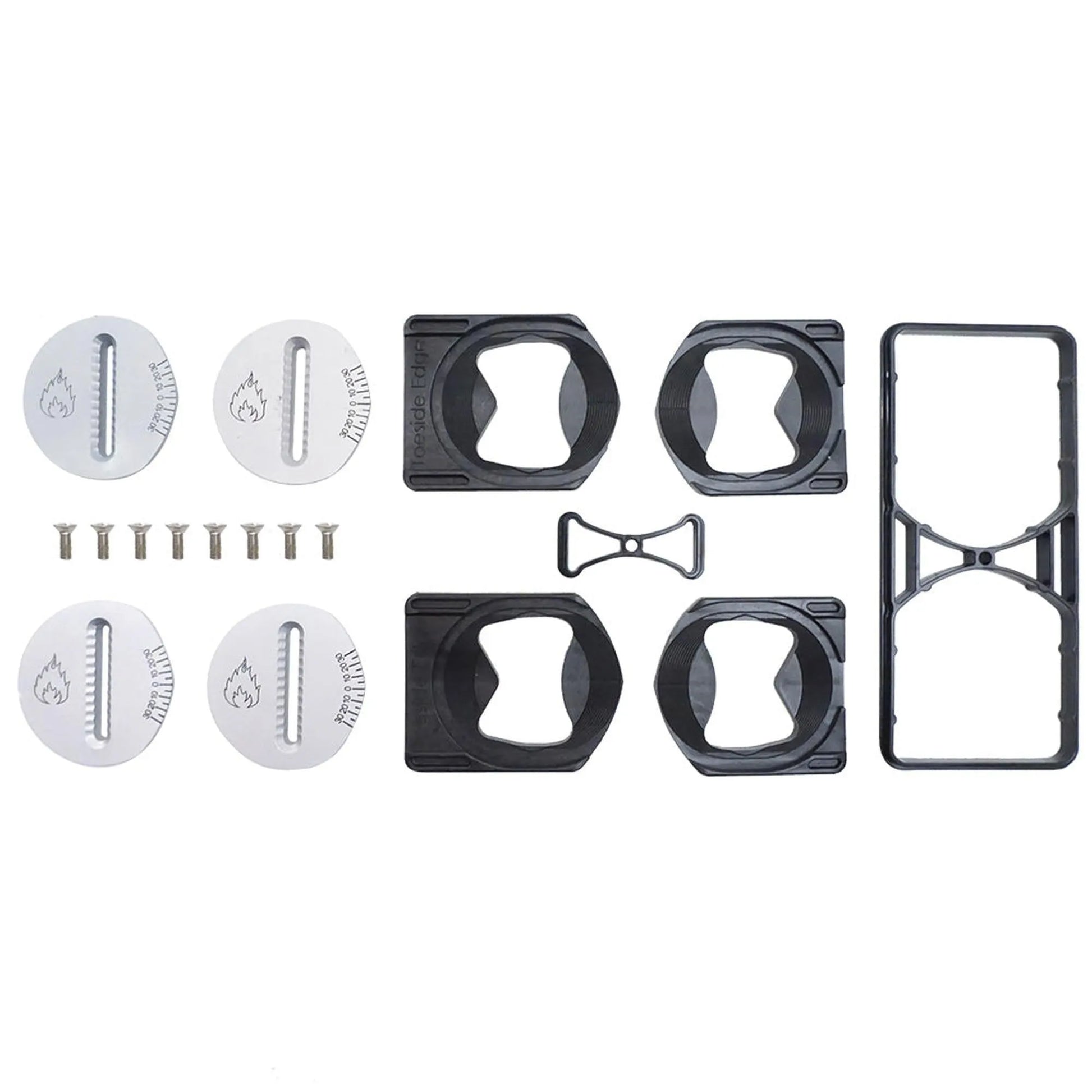 Nitro SPARK PUCKS CANTED Snowboard Bindung BLACK (CO) – Nitrobags-Shop