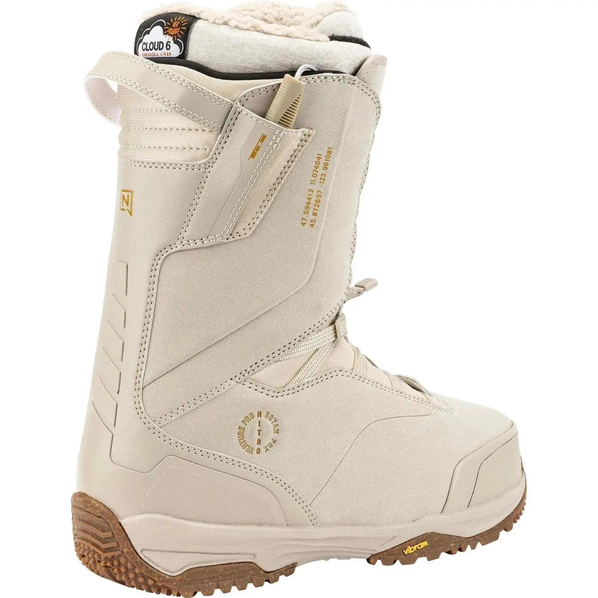 Nitro VENTURE PRO TLSBOOT Snowboard Boots DESERT BRYAN FOX (25)