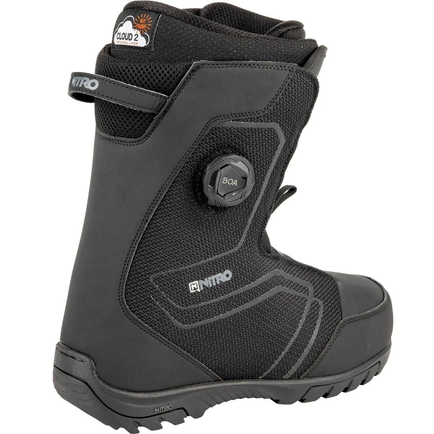 Nitro SENTINEL BOA BOOT Snowboard Boots TRUE BLACK (CO)
