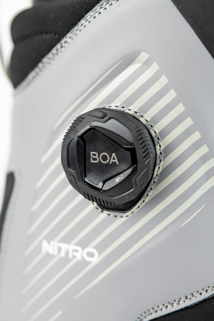 Nitro CLUB BOA BOOT Snowboard Boots CHARCOAL-BLACK (25)