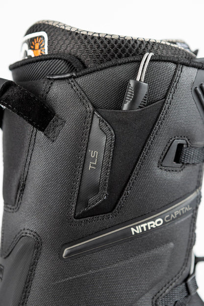 Nitro CAPITAL TLS+ BOOT´25 Snowboard Boots BLACK