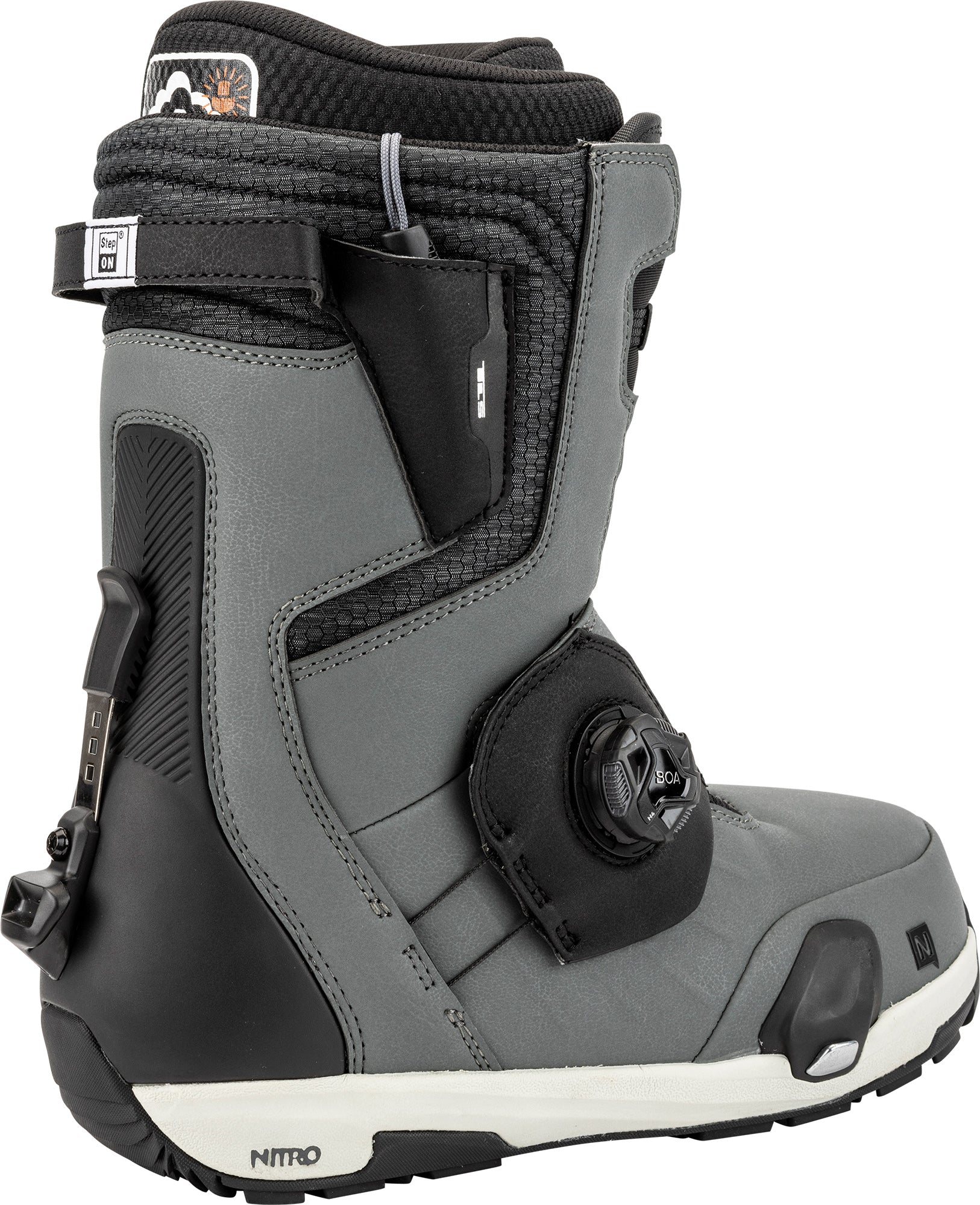 Nitro PROFILE STEP ON TLS BO Snowboard Boots CHARCOAL