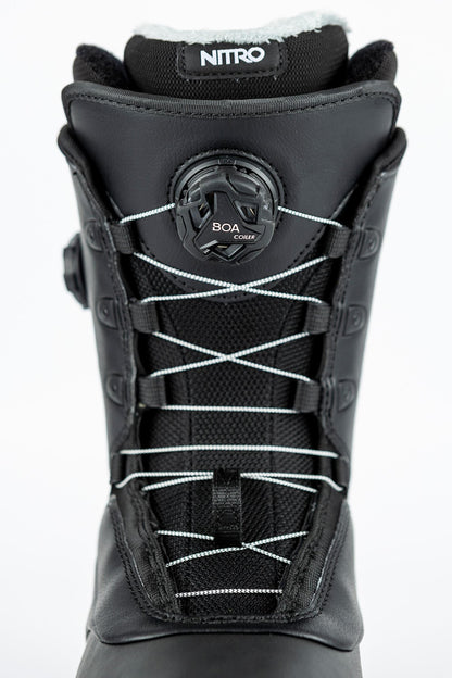 Nitro CROWN BOA BOOT´25 Snowboard Boots BLACK