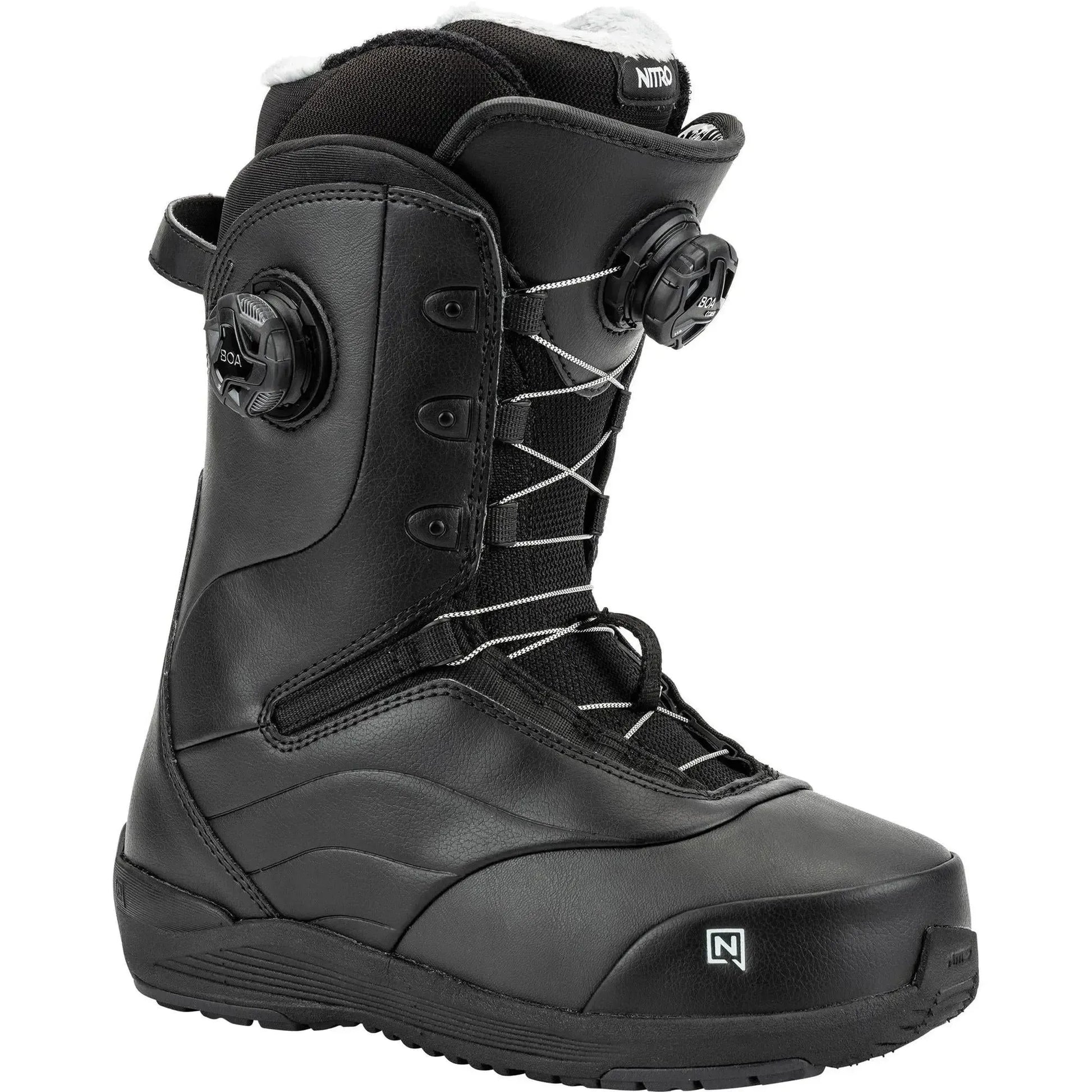 Nitro CROWN BOA BOOT´25 Snowboard Boots BLACK
