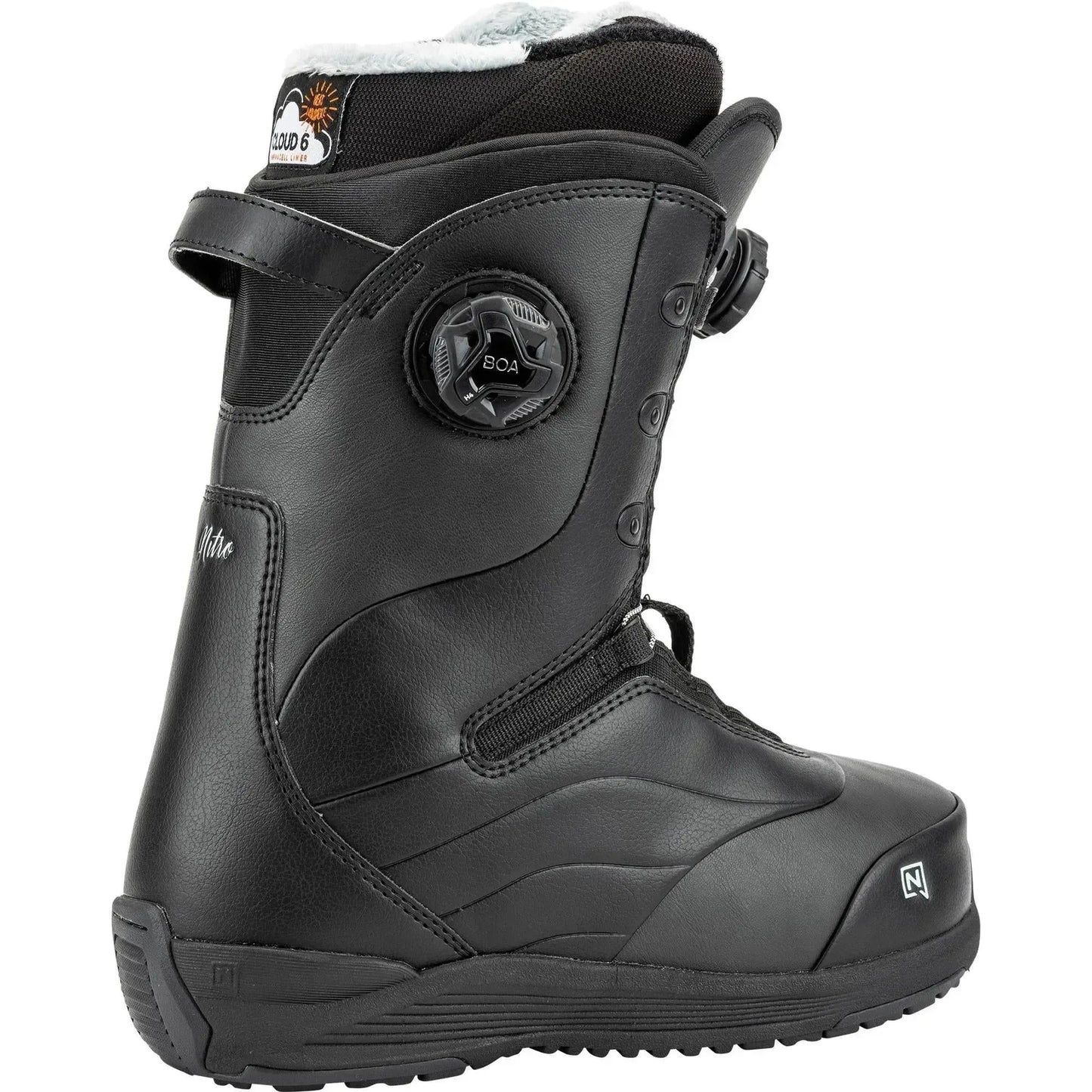 Nitro CROWN BOA BOOT´25 Snowboard Boots BLACK
